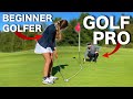 ALTERNATE SHOT CHALLENGE | BEGINNER GOLFER & GOLF PRO