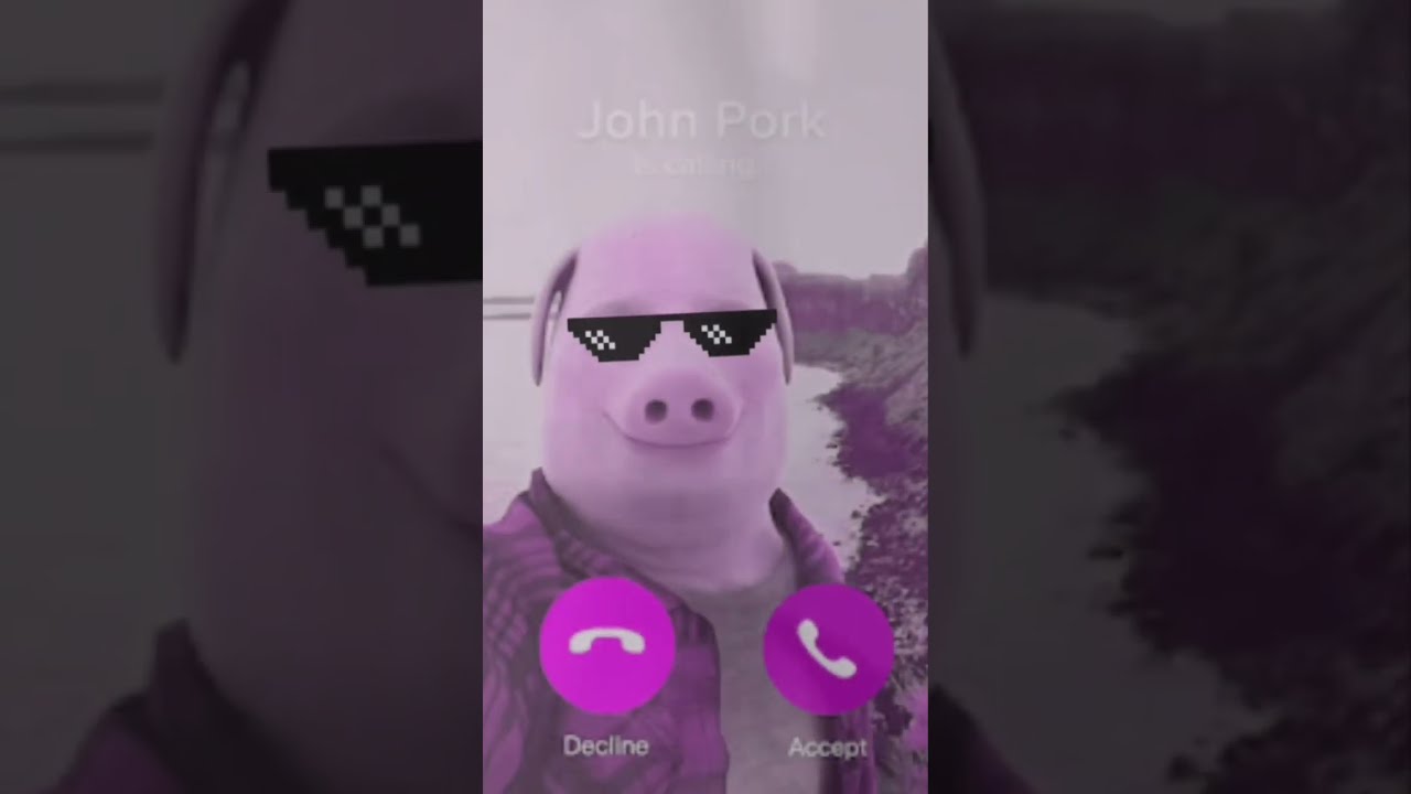 JOHN PORK IS CALLING SOUND VARIATIONS I ANSWERED HIM Shorts Johnpork Johnporkiscalling 3am