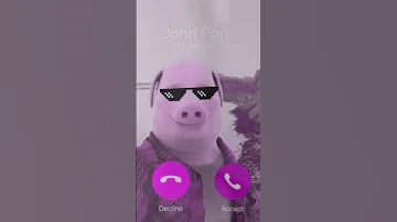JOHN PORK IS CALLING SOUND VARIATIONS I ANSWERED HIM Shorts Johnpork Johnporkiscalling 3am 