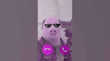 Thumbnail of JOHN PORK IS CALLING SOUND VARIATIONS. I ANSWERED HIM... #shorts #johnpork #johnporkiscalling #3am