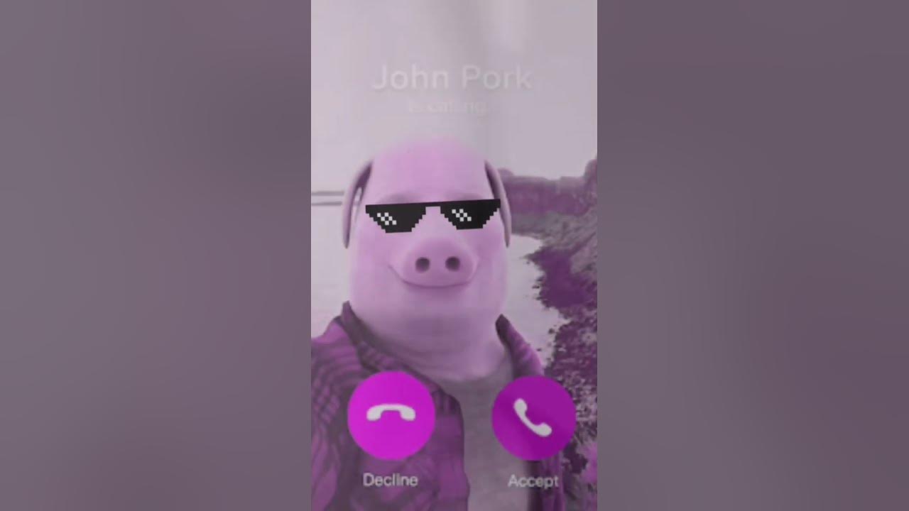 JOHN PORK IS CALLING SOUND VARIATIONS. I ANSWERED HIM... #shorts #johnpork #johnporkiscalling #3am