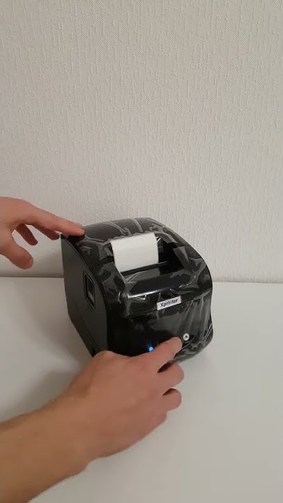 Термопринтер Xprinter XP-365B Принтер этикеток для маркетплейсов Пример ...