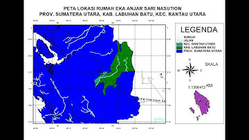 Membuat dan Mendownload Peta Sederhana Dari Archview GIS 3.3