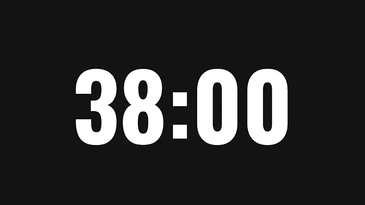38 Minute Timer
