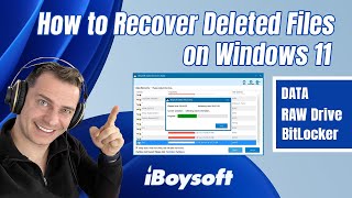 How to recover deleted or lost data from Windows 11 with iBoysoft Data Recovery screenshot 2