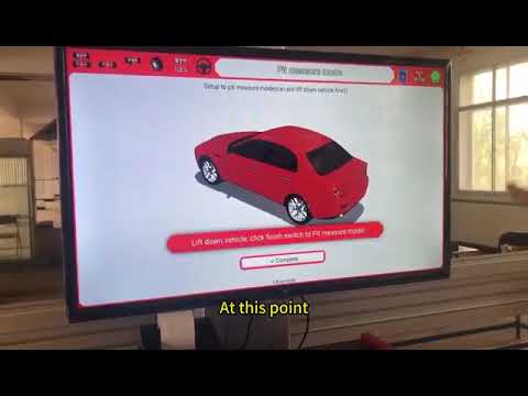 KATOOL-How to operate the wheel aligner?
