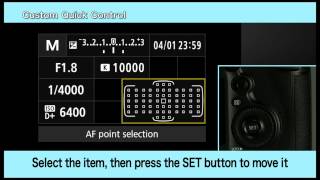 Canon EOS 5DS and 5DSR - CPN Custom control screen