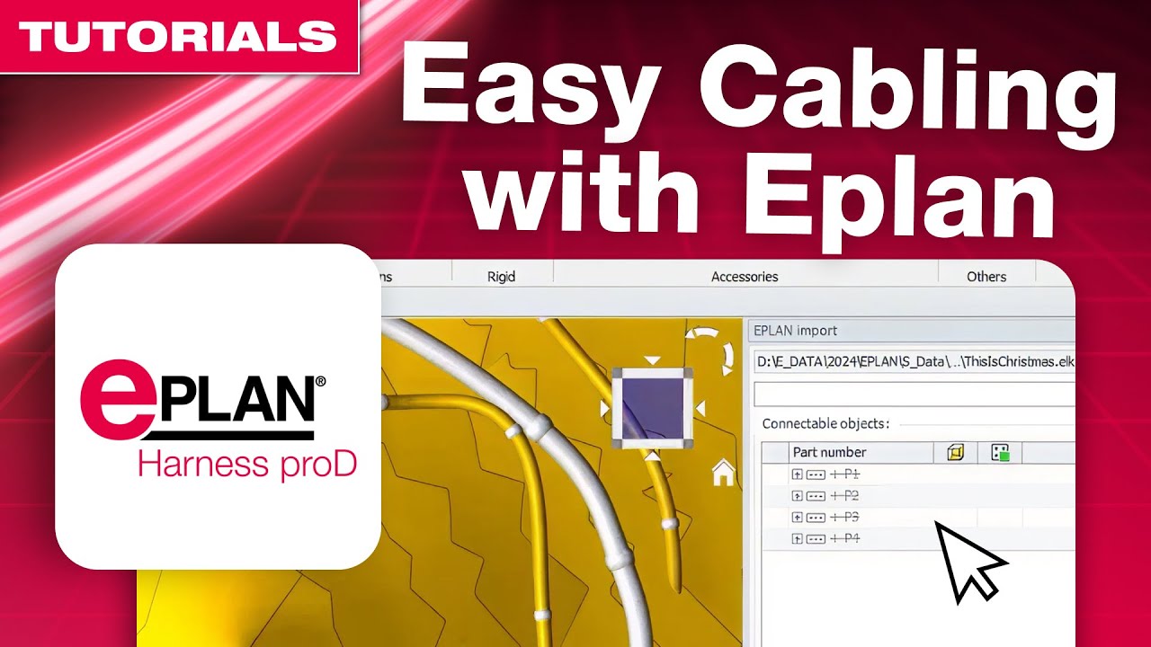 Cabling Made Easy with Eplan Harness proD | Automatic Routing in Action ...