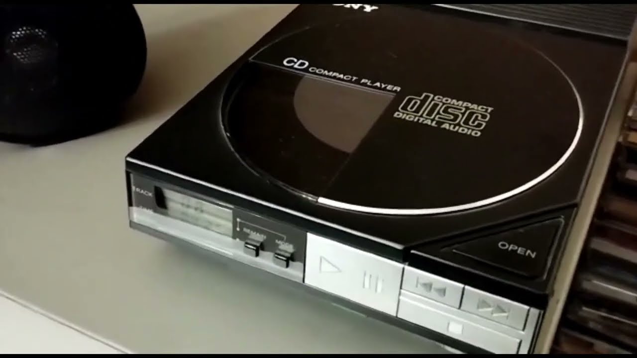 Sony D50 mk1 Diskman - the first Discman - Jakatta - Visions - YouTube