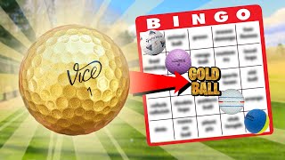 RARE Golf Ball Hunting BINGO at a Beautiful Golf Course!