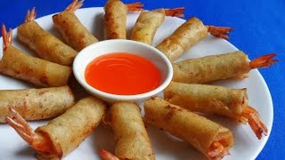 Cách làm CHẢ GIÒ TÔM THỊT giòn ngon hấp dẫn - Món Ăn Ngon