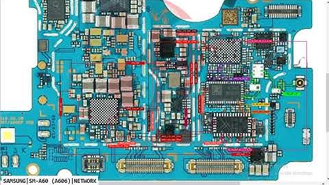 Samsung A60 SM A606 Netwark Ic No Service Emargency Call Problem Hardware Solution
