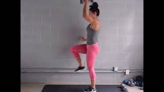 Single DB Pendulum Deadlift Press