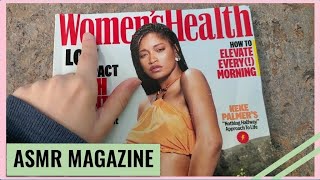 ASMR Flipping Through Women's Health Magazine & Whispered/Soft Spoken Rambling screenshot 2