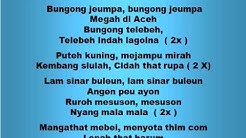 Lagu dan Tari Nusantara: BUNGONG JEUMPA - Lagu Anak  - Durasi: 4:24. 