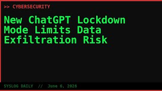 SysLog Daily - June 6, 2026