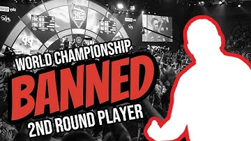 2nd Round Player Banned From Playing In World Darts Championship