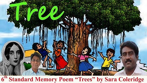 6th Std - "Trees"  Poem with Music by Justin/Z.J.F. Xavier - Visuals