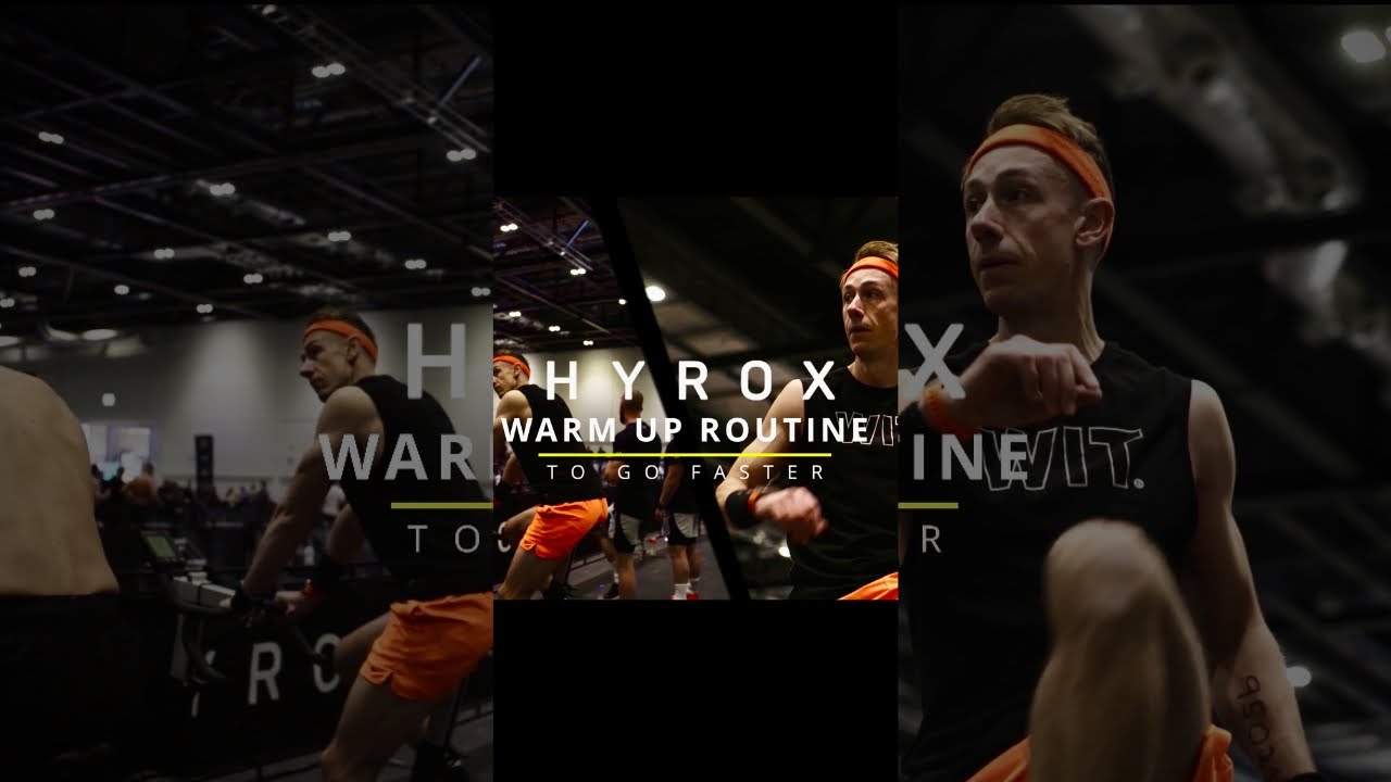 Hyrox Routine hyrox race day warm up routine to go faster // hyrox mobility routine ...