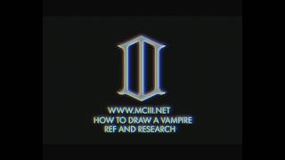 How to Draw a Vampire - Ref and Research