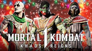 Mortal Kombat 1 - NEW Christmas Holiday Event Towers & Rewards! (FREE Holiday Themed Skins)