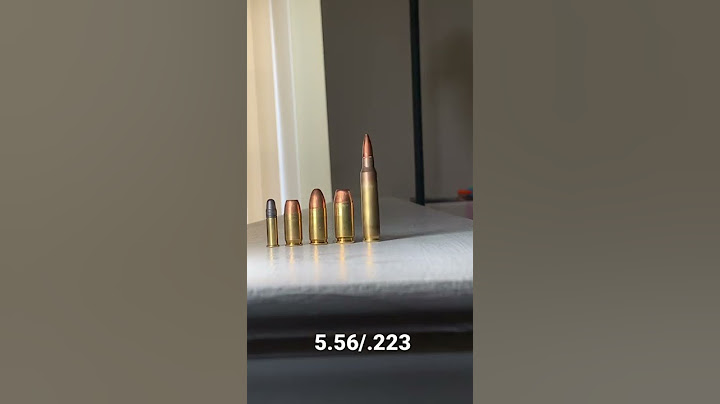 Different Bullet / Caliber Types (for informational and educational purposes)