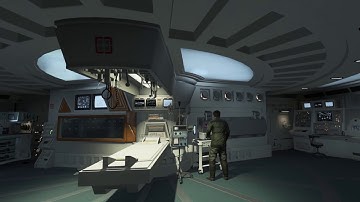 Alien Isolation VR (Oculus Quest 2 through Link, 1.2 super sampling, with the bit rate set to 350).