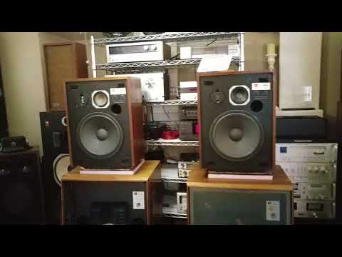 JBL L65 Jubal After ReFoam Surrounds - Yamaha M-80 Amplifier