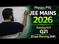 Rotating Emf | PYQ | JEE MAINS 2026 Physics | January Shift (Q21) | Physics with Imam