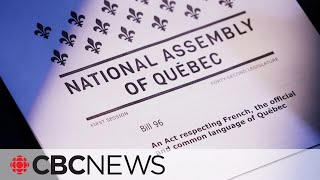 Quebec's French language law Bill 96 comes into effect