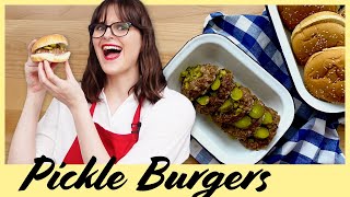 Pickleburgers | Vintage Betty Crocker Recipes