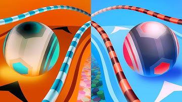 Action Ball 🏀 vs Reverse Ball Colour Run gameplay walkthrough , iOS Android New Update (part : 2061)