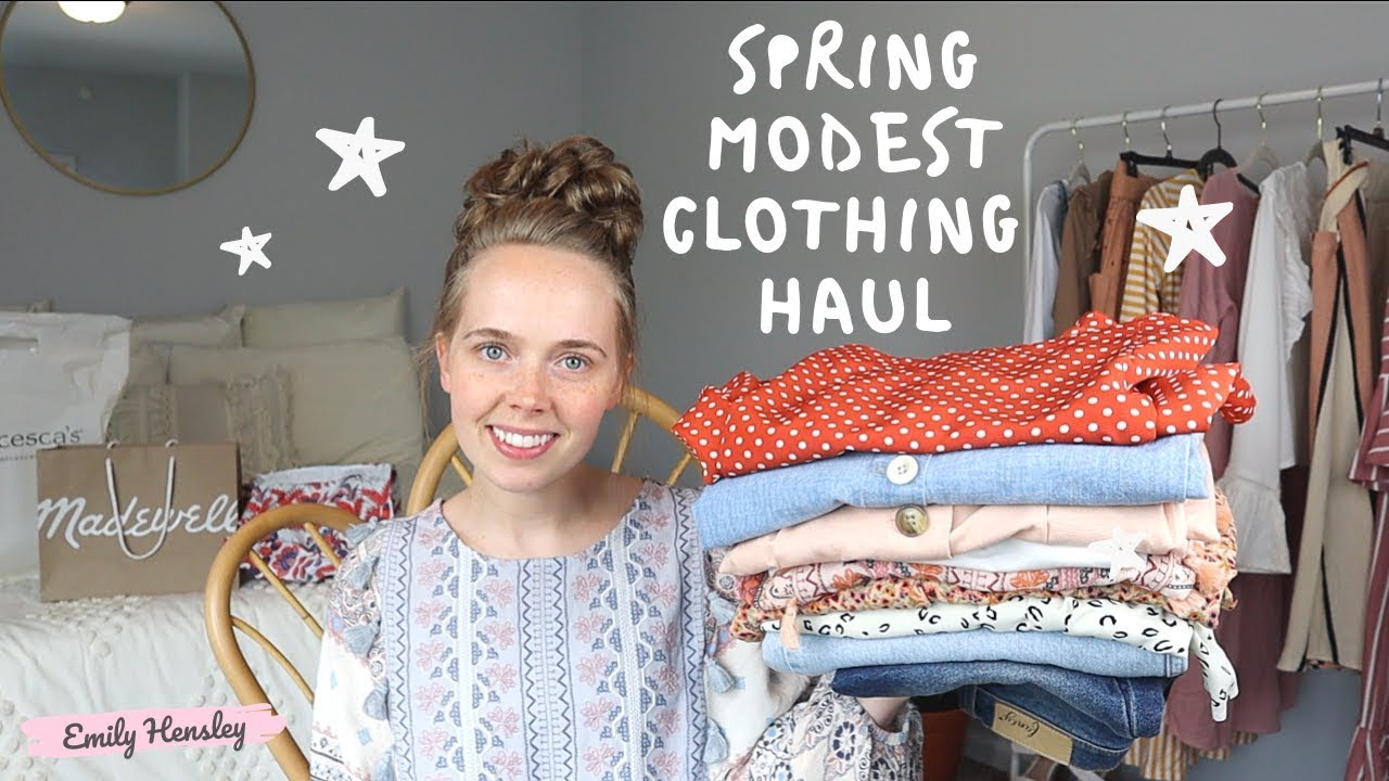 Spring Modest Clothing Haul 2019 | Madewell, Free People, Lulu's etc.