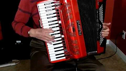 Set Demonstration of Roland FR-7x V-Accordion Usin...