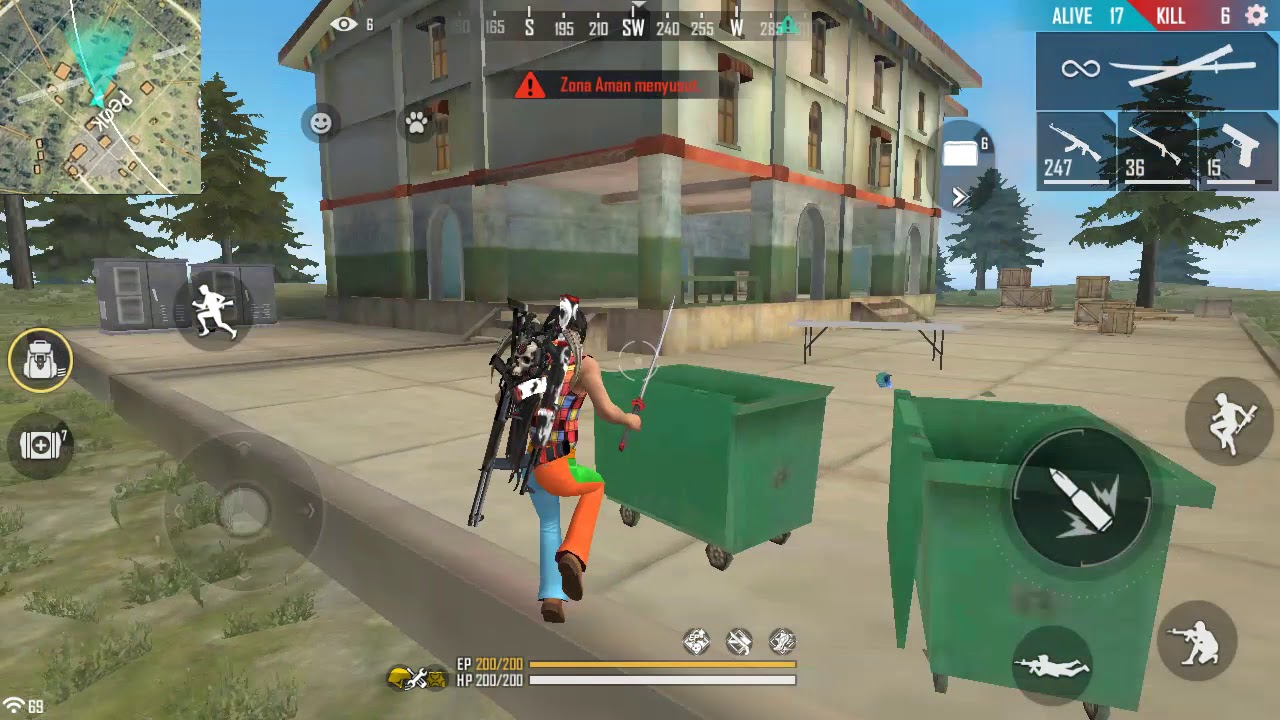 #FREEFIRE #FF #SOLORANKED #QIMAX NYAMAR JADI RAJA DANGDUT  