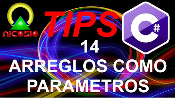 Tips C# 14 - Arreglos como parámetros