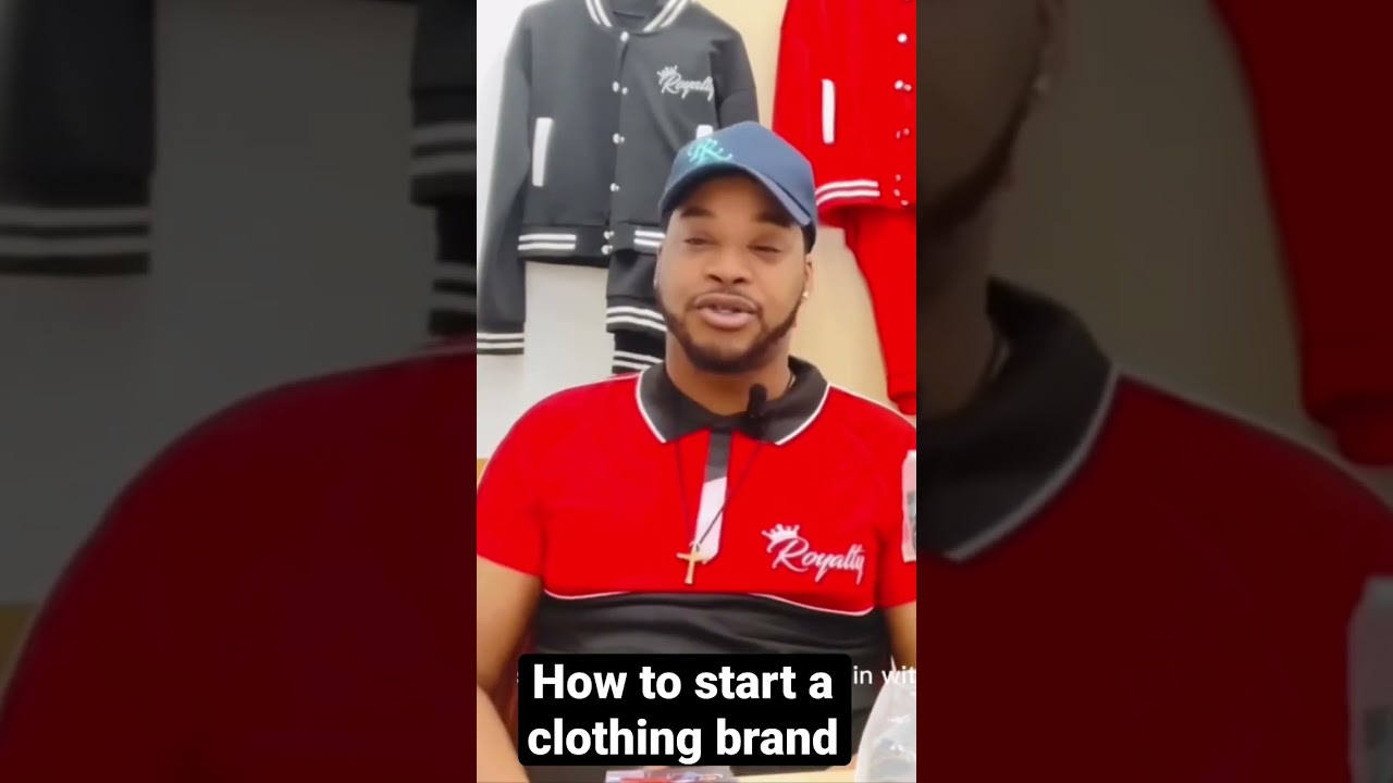 How to start a clothing business 