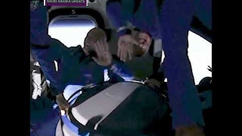 Jeff Bezos and the crew of the Blue Origin rocket achieved zero gravity in space.