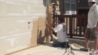 Exterior Paint Spray Shield