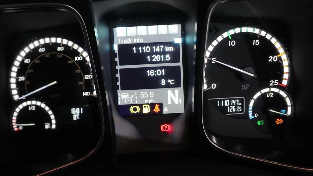 9923 FD17OSE Mercedes Benz ACTROS 1840 Tractor Units Engine Start