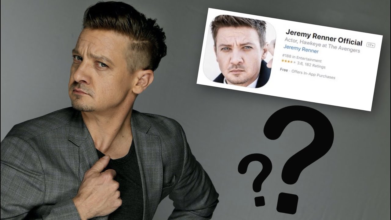 WHAT IS THE JEREMY RENNER APP? - YouTube