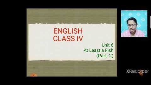 English/Class 4/Unit 6/At least a fish/(Part-2)