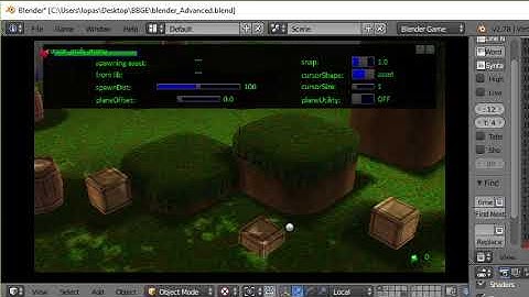 bge - procedural shadows + ambient occlusion test