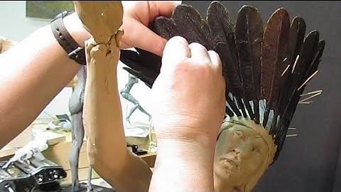 Touch the Clouds - Adding the feathers to the Headdress - Part 29