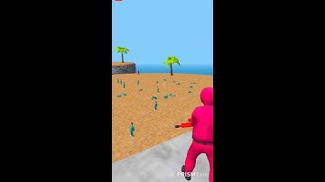 Day 1, Squid Game K-Sniper Challenge 3D 365 Days 🎯#chuchucharles #live #shortsfeed #squidgame