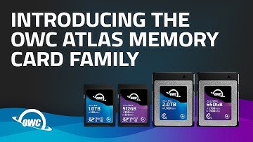 OWC Atlas Memory Card Family