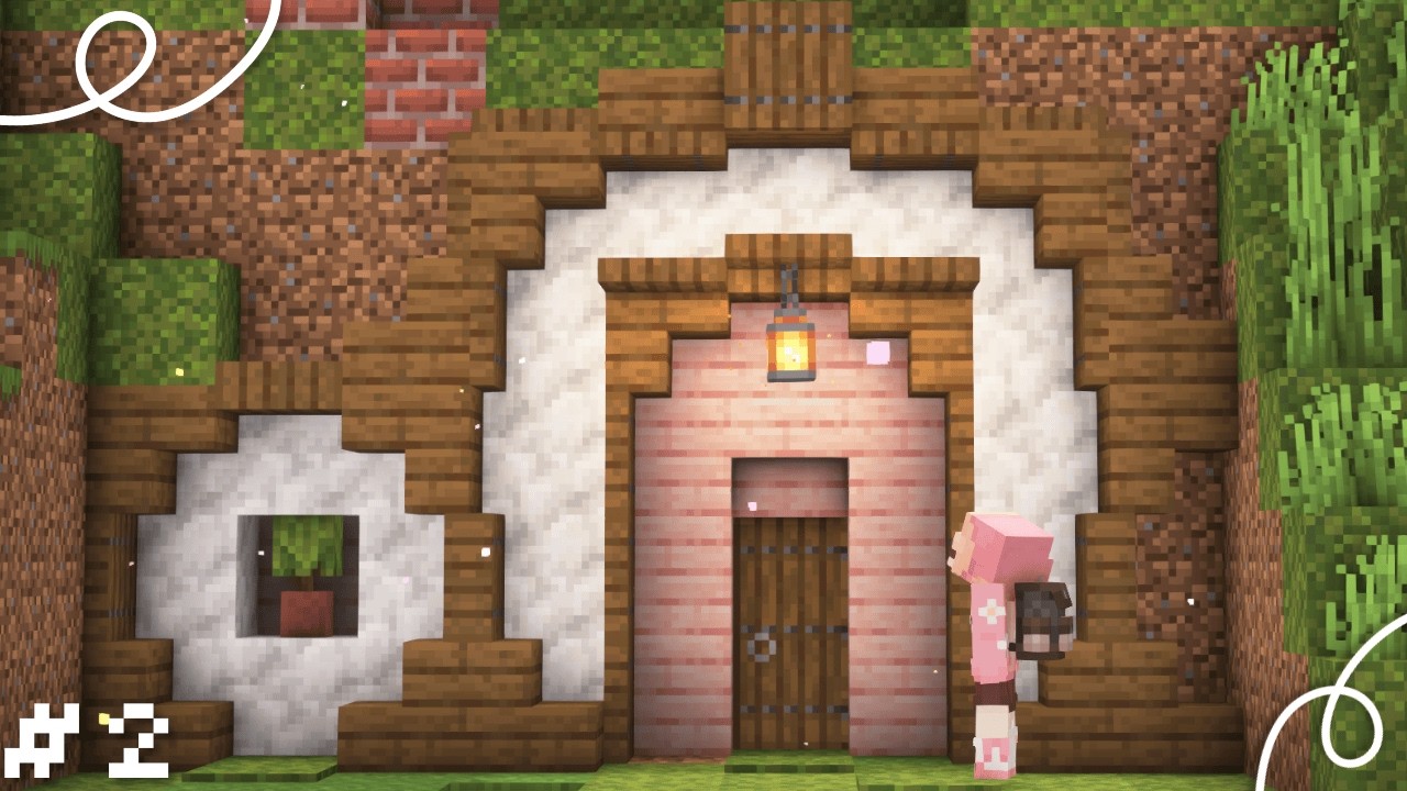 The PERFECT Starter House In My FOREVER MINECRAFT World | Episode 2 ...