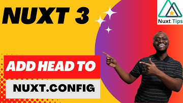 Nuxt 3 Beginners Tutorials - Add Head to Nuxt.Config.ts - Part 4