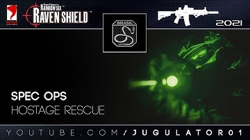 Rainbow Six 3 Raven Shield in 2021 | Night Airport Hostage Rescue (no HUD realistic gameplay)