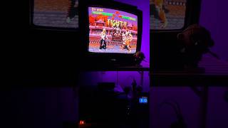 Beating Kintaro on PS2 #mortalkombat #mortalkombat2 #mklegacykollection #crt  #retrogames #90skids